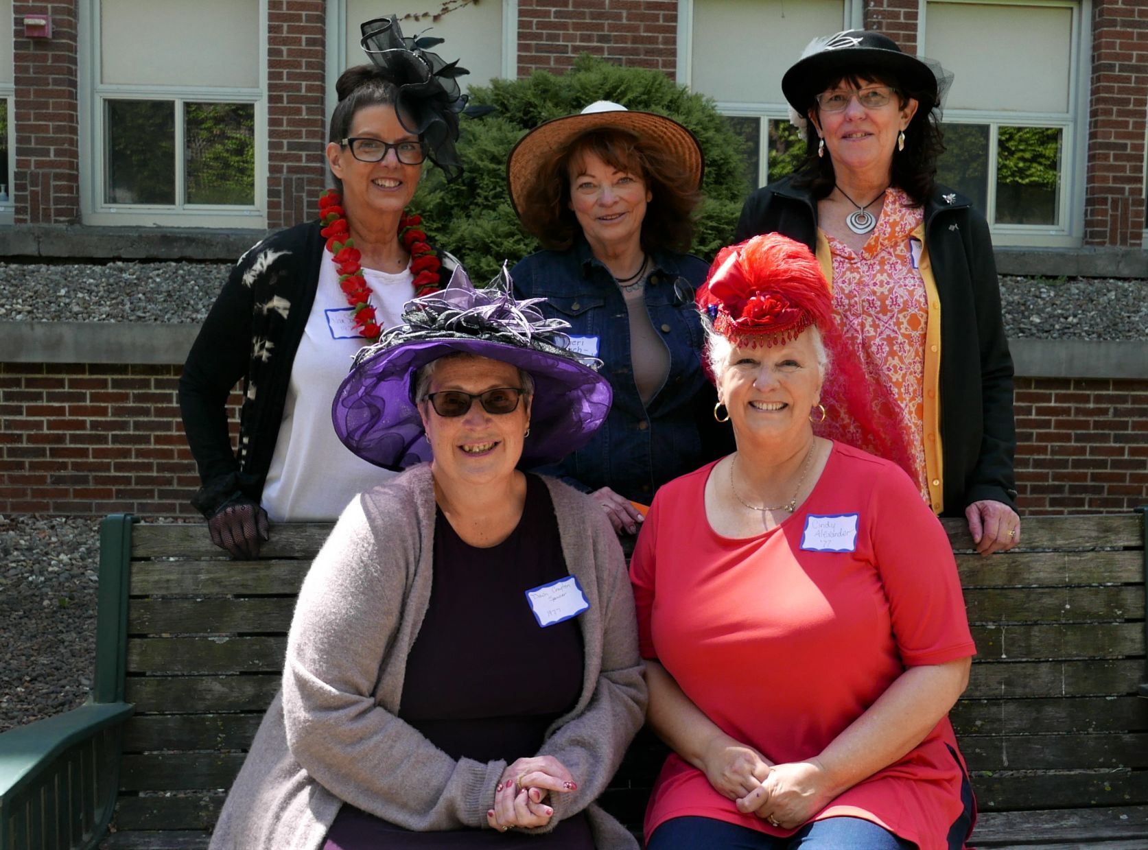 Burlington friends go all out on Derby Day